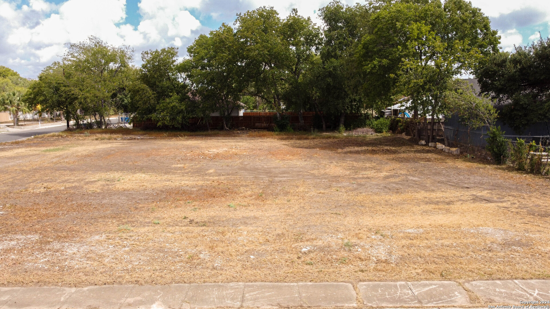 a view of outdoor space with trees