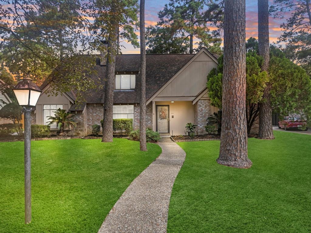 a view of a back yard