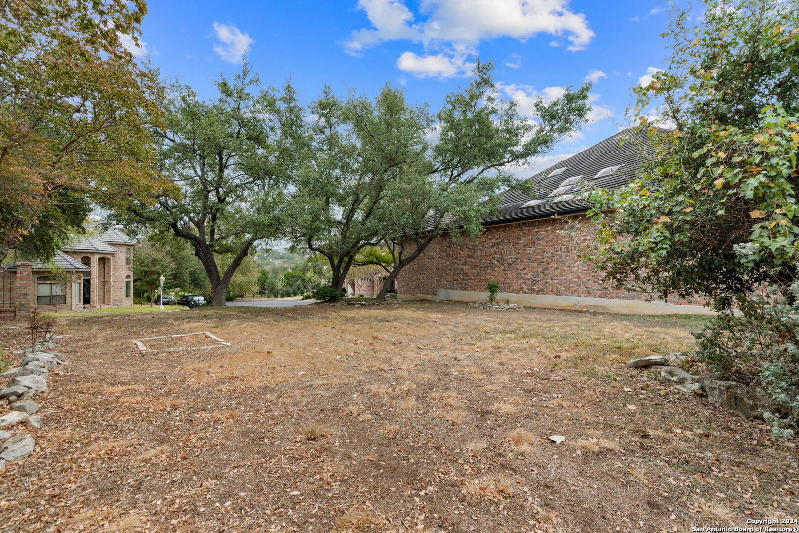 a view of outdoor space and yard