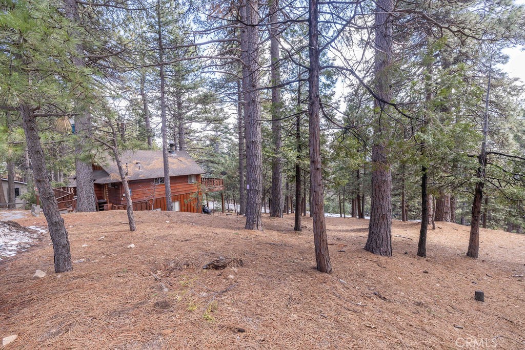 a house with trees in front of it