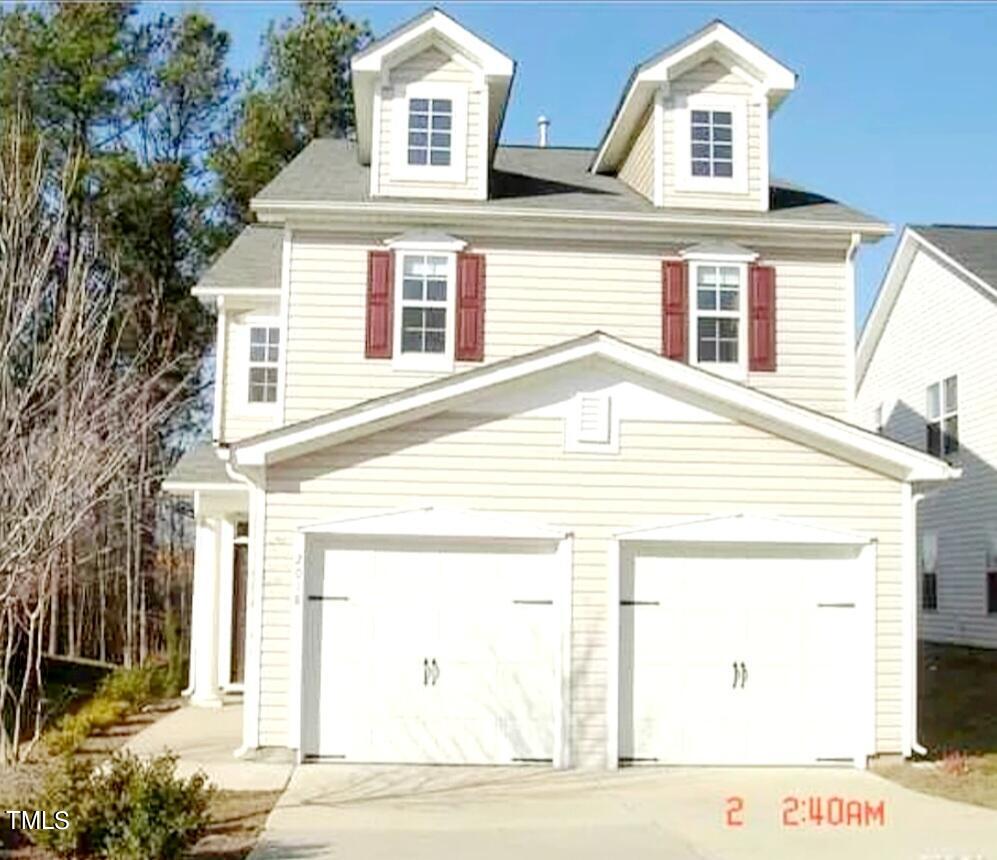 a view of a house with a outdoor space