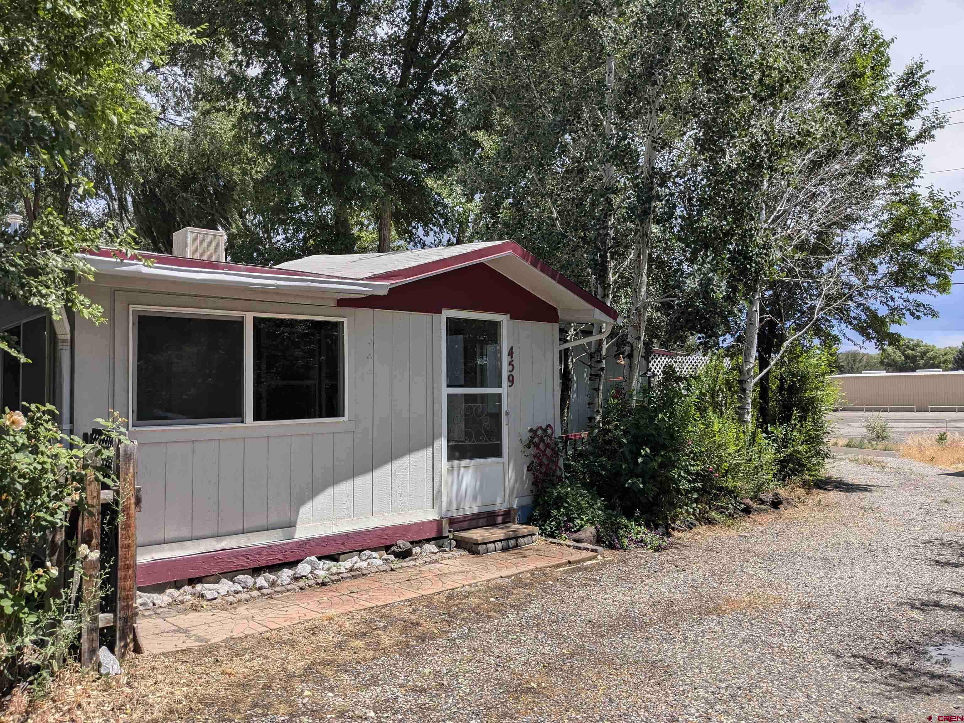 a front view of house with yard