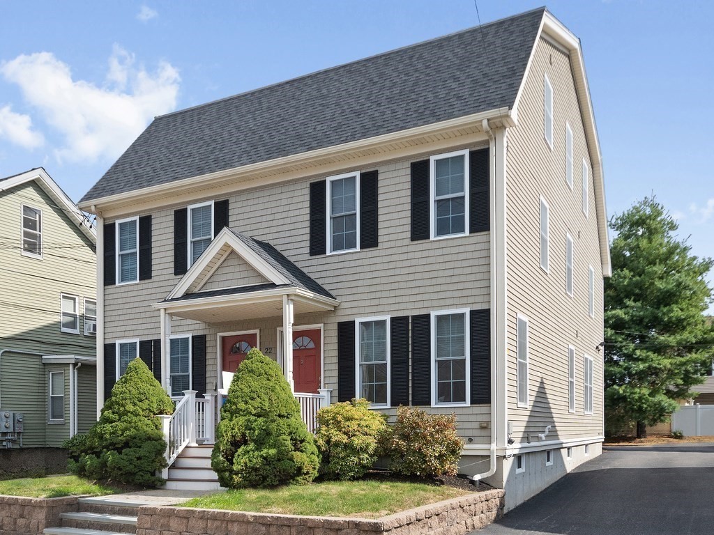 front view of a house