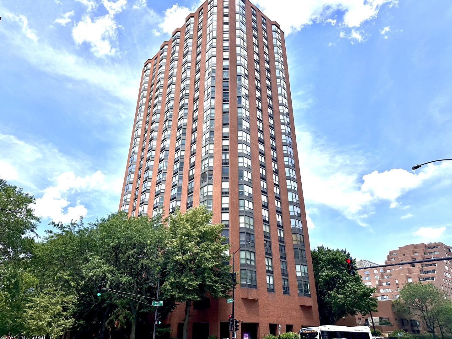 a view of a large building