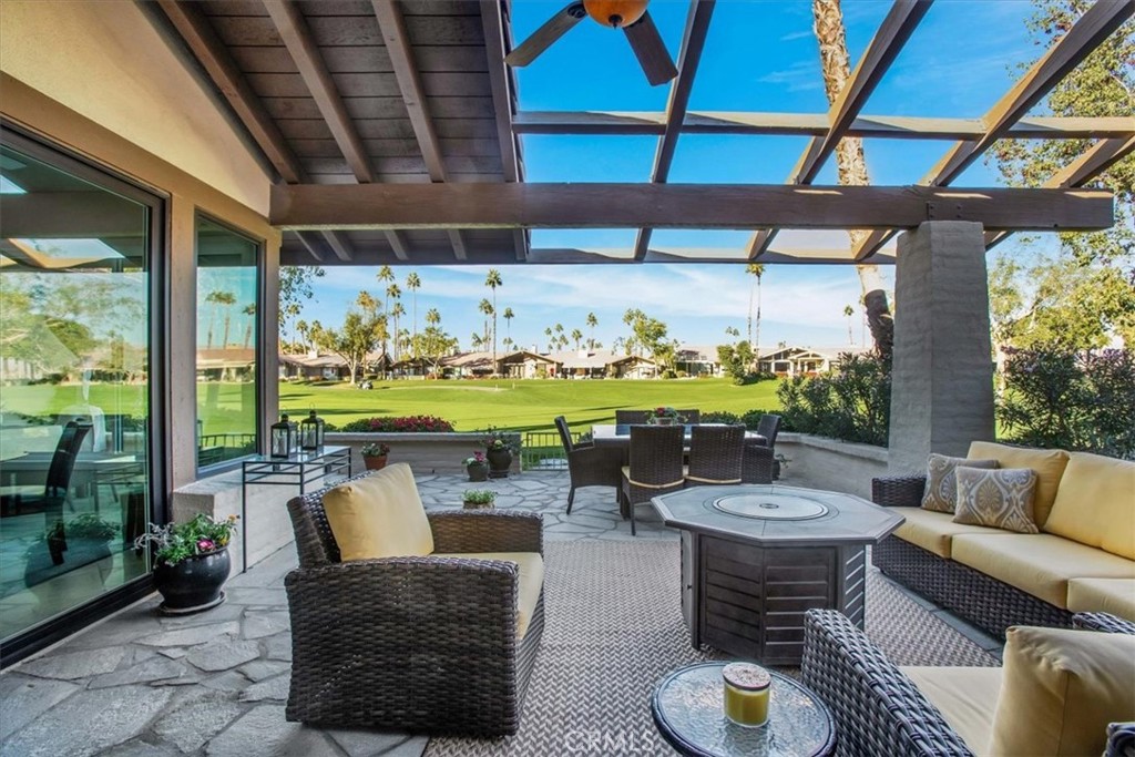 Expanded patio with beautiful views