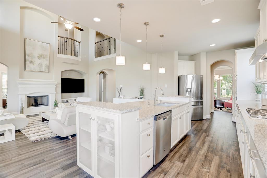 Gourmet kitchen, open floorplan, and beautiful finishes abound at 665 Bedias.