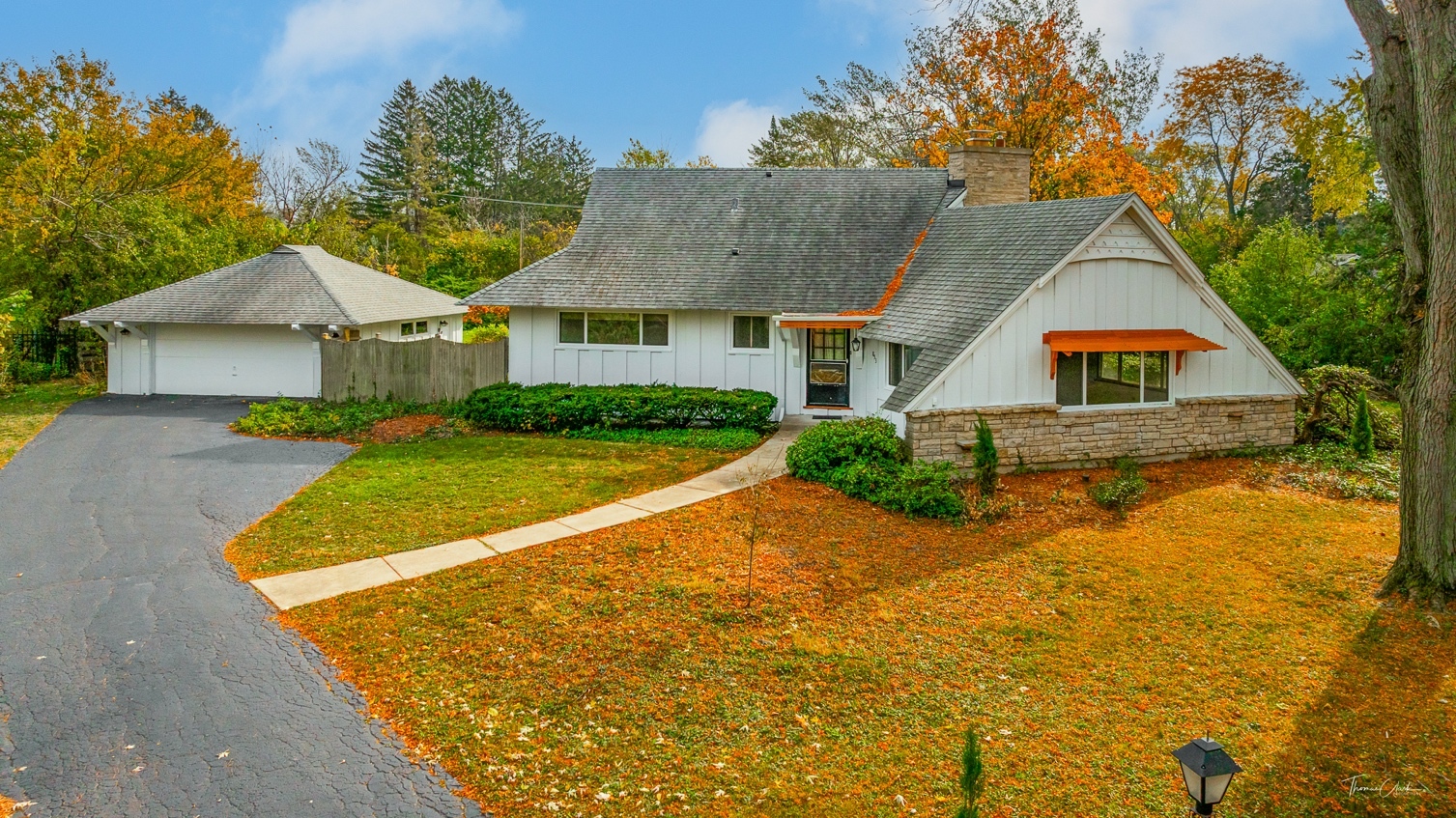 a view of house with outdoor space