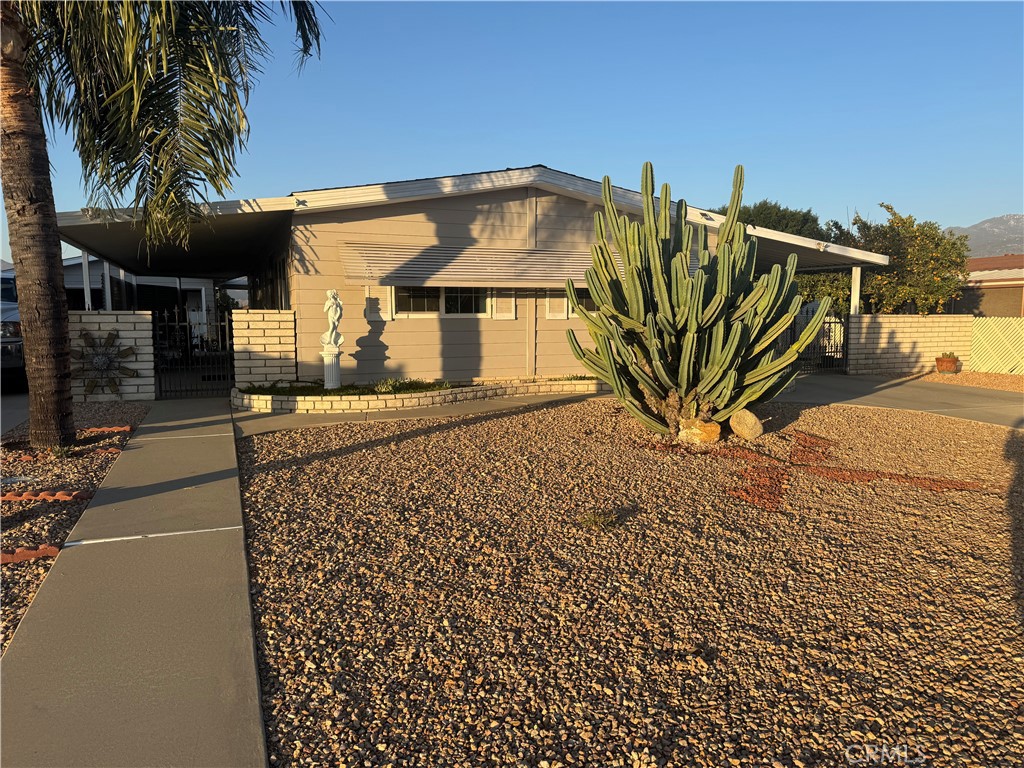 a view of a house with a pathway