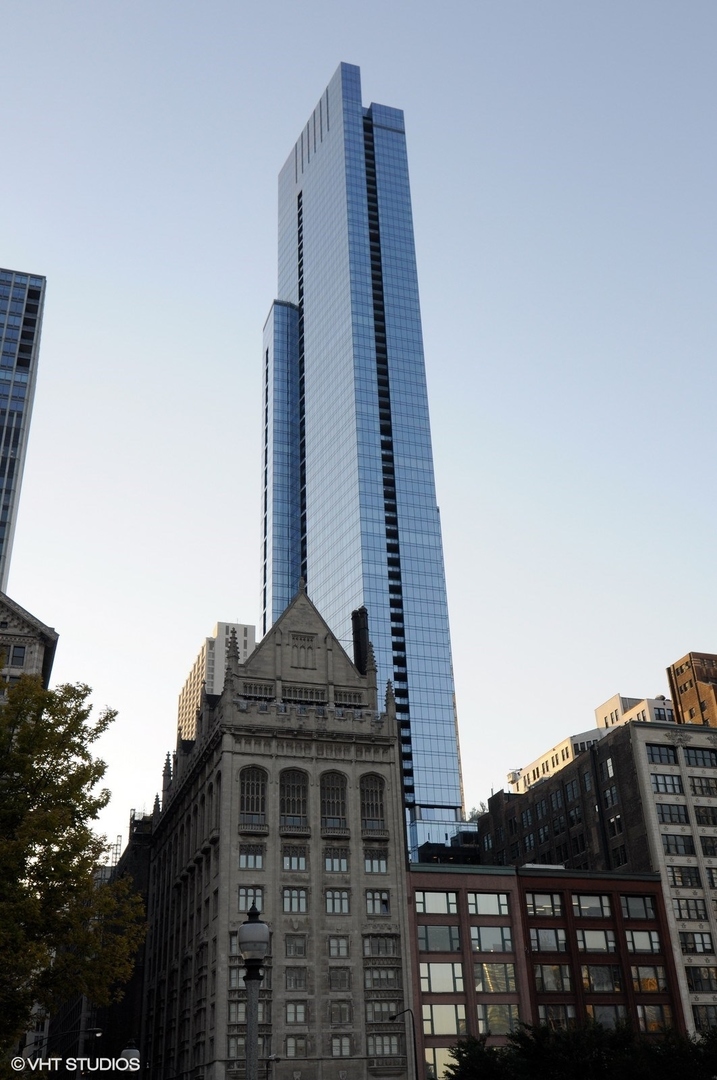 a front view of a building