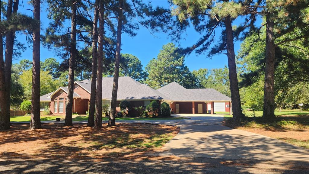 front view of house with a yard