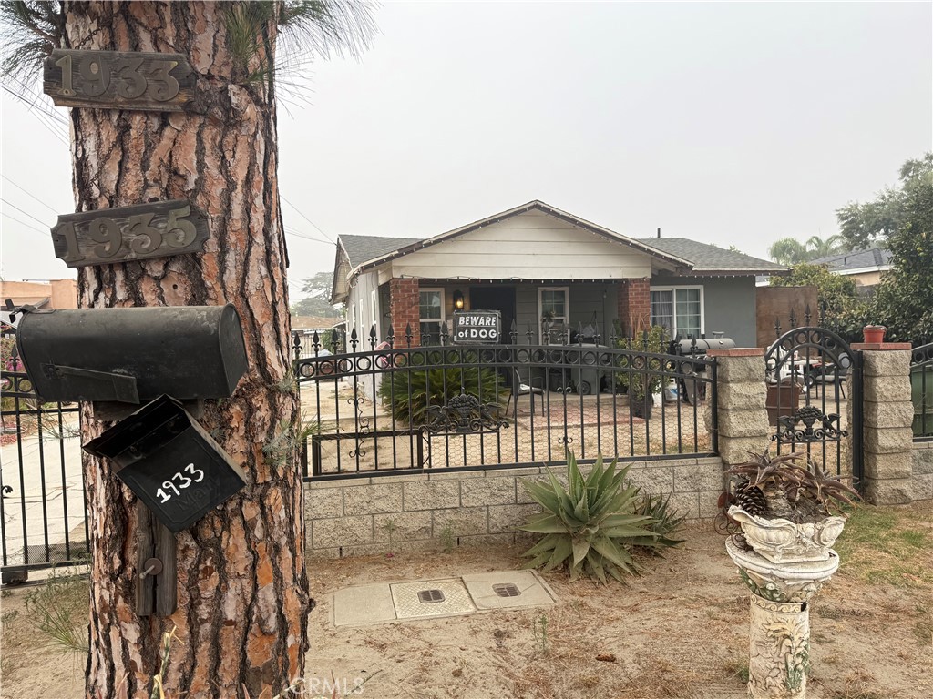 a front view of a house with a porch