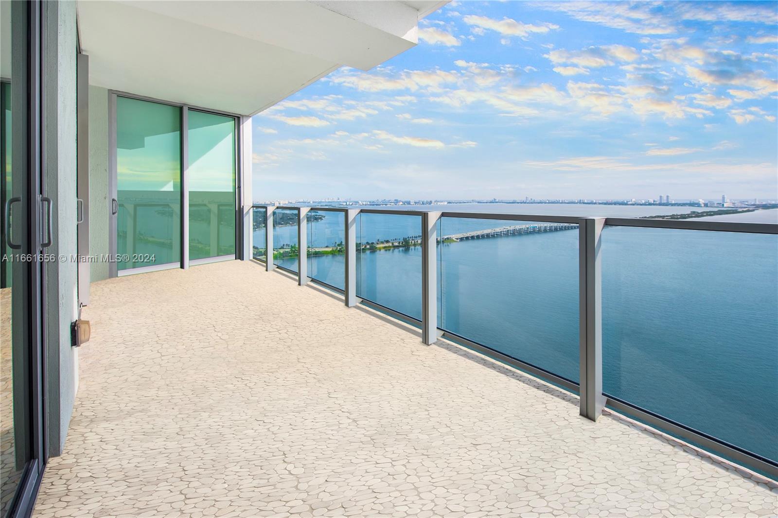 view of balcony with hardwood