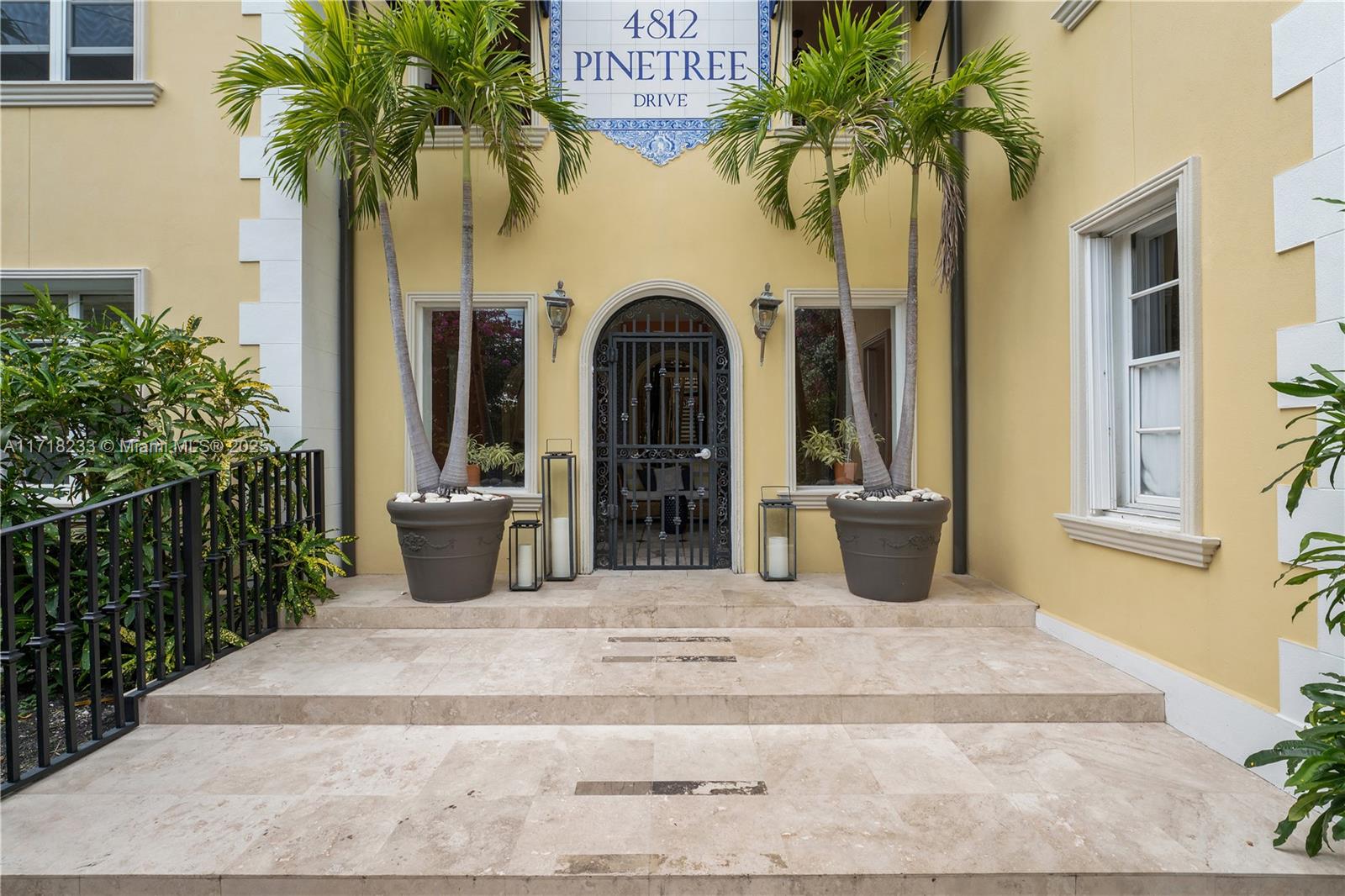 a view of a entryway door of the house