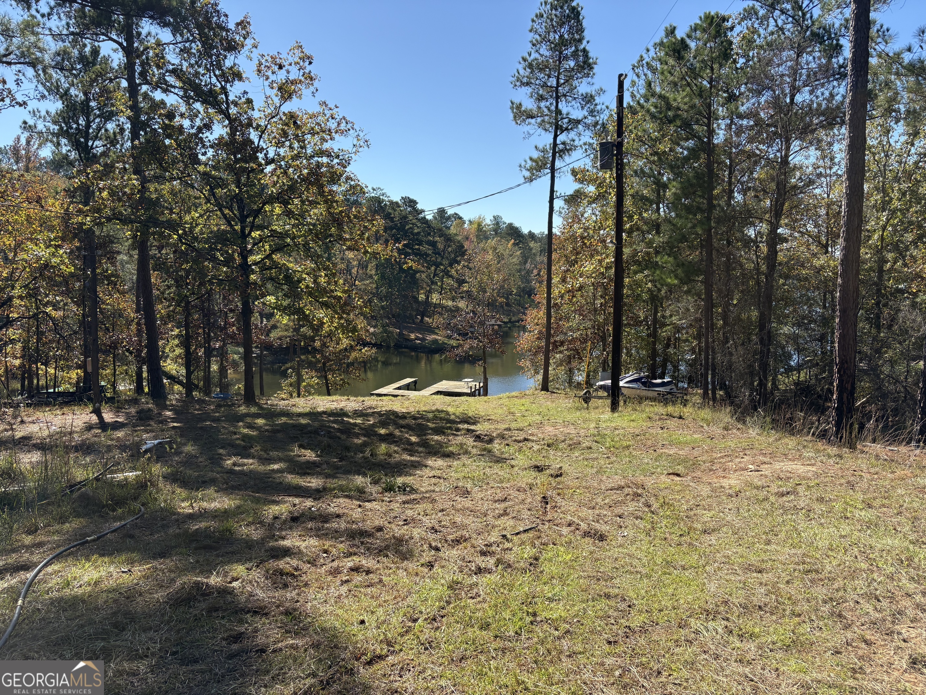 a view of outdoor space with trees