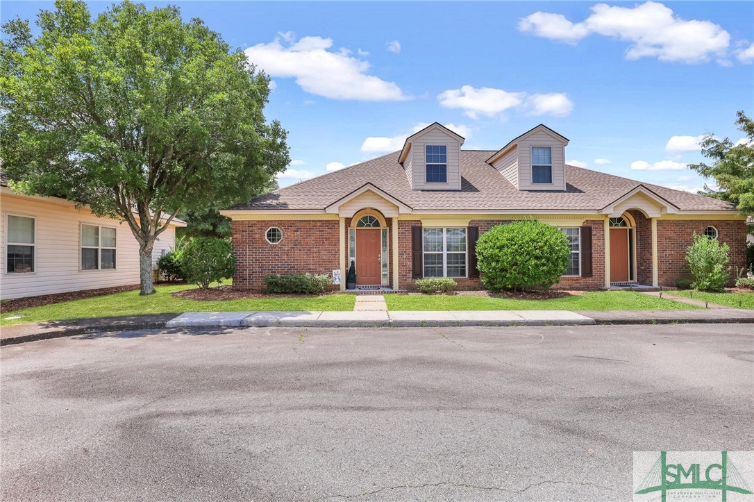 Front View of Townhome