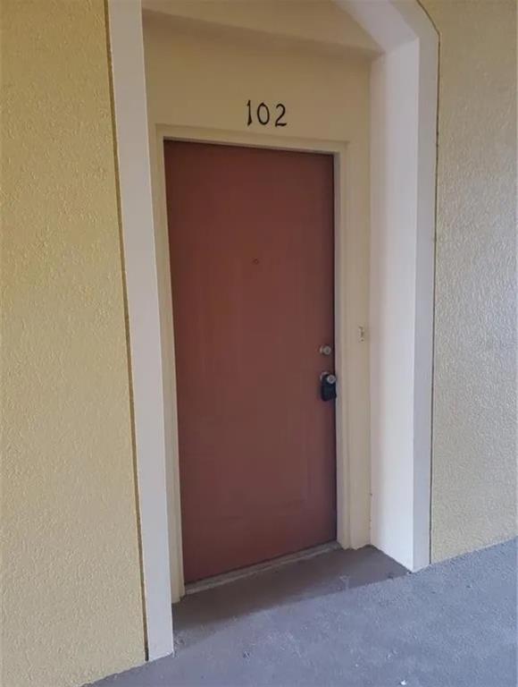 a view of an entryway with table