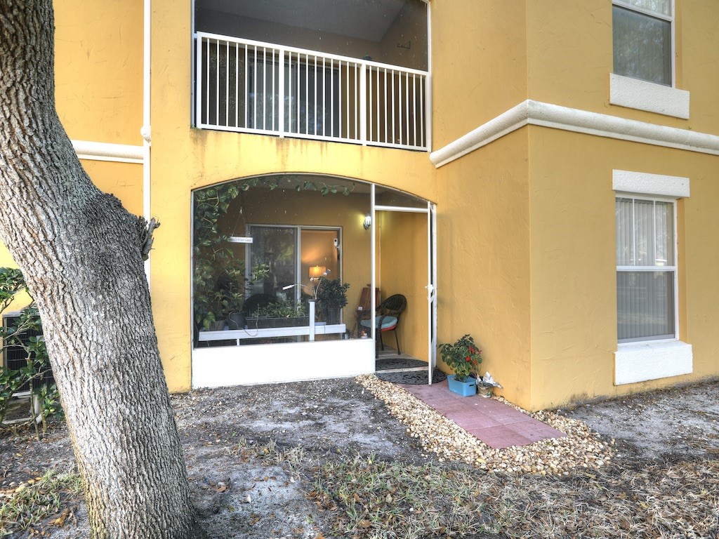 a view of a house with a porch