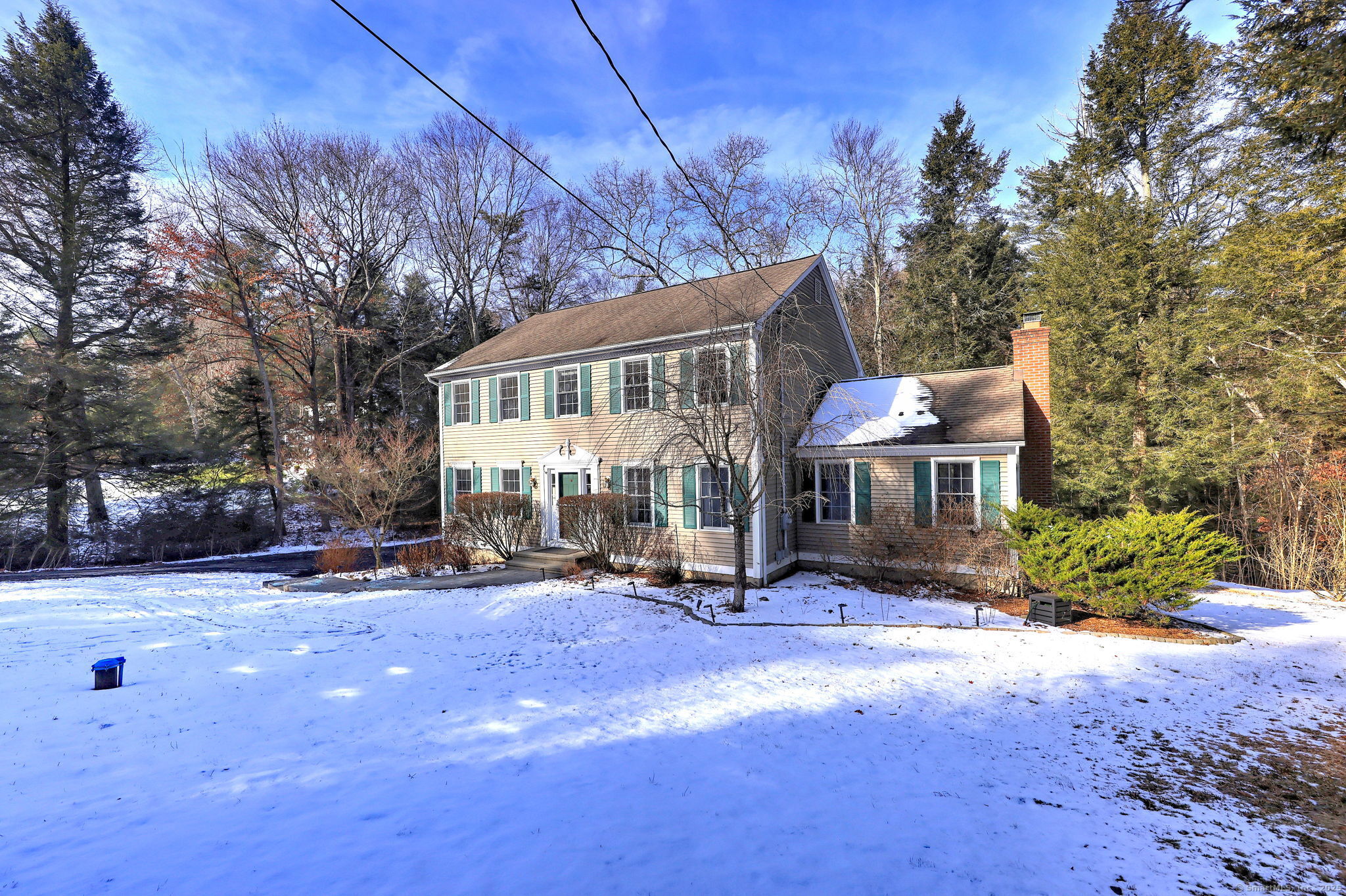 a view of a house with a patio