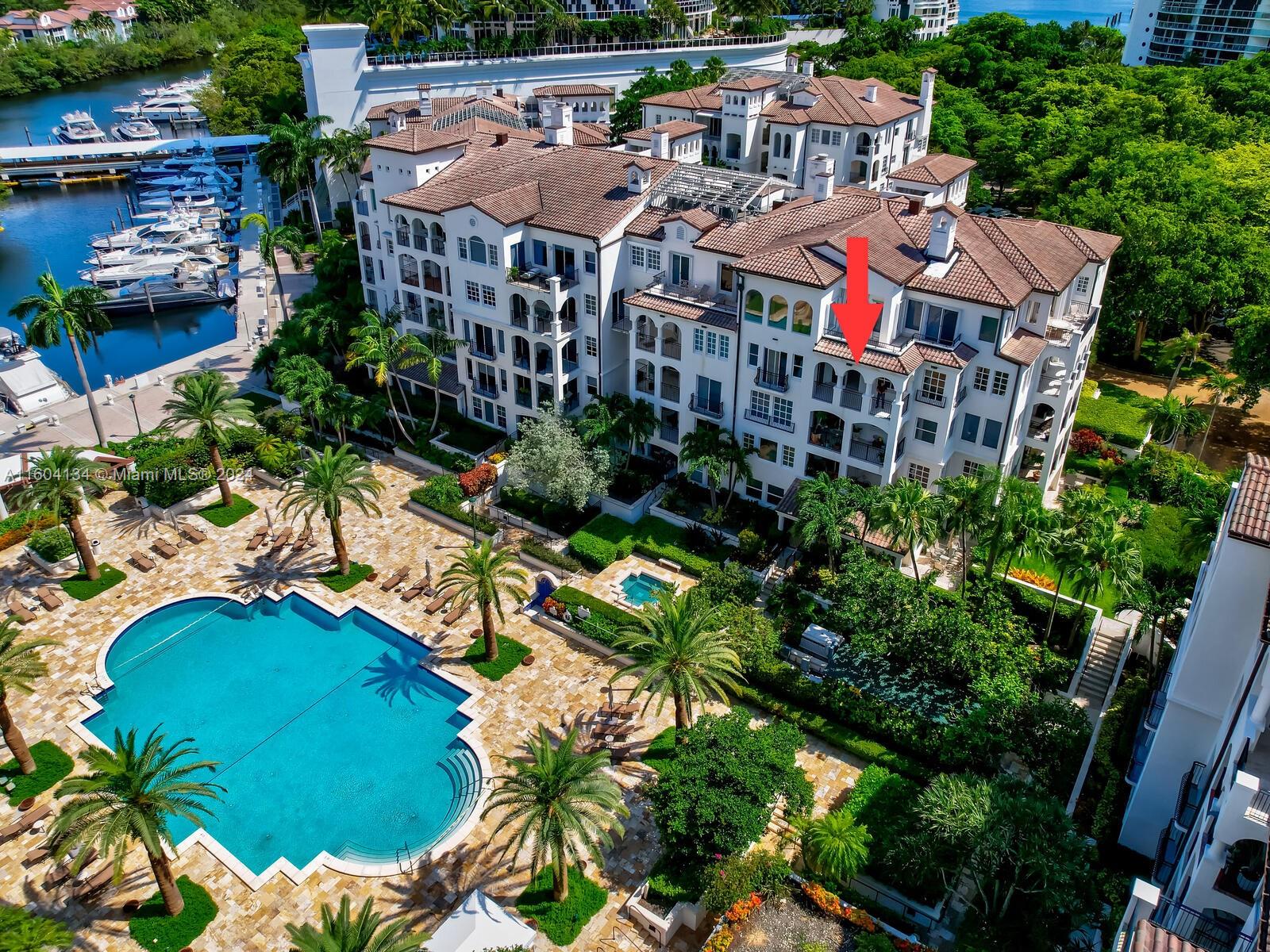 a aerial view of multiple house