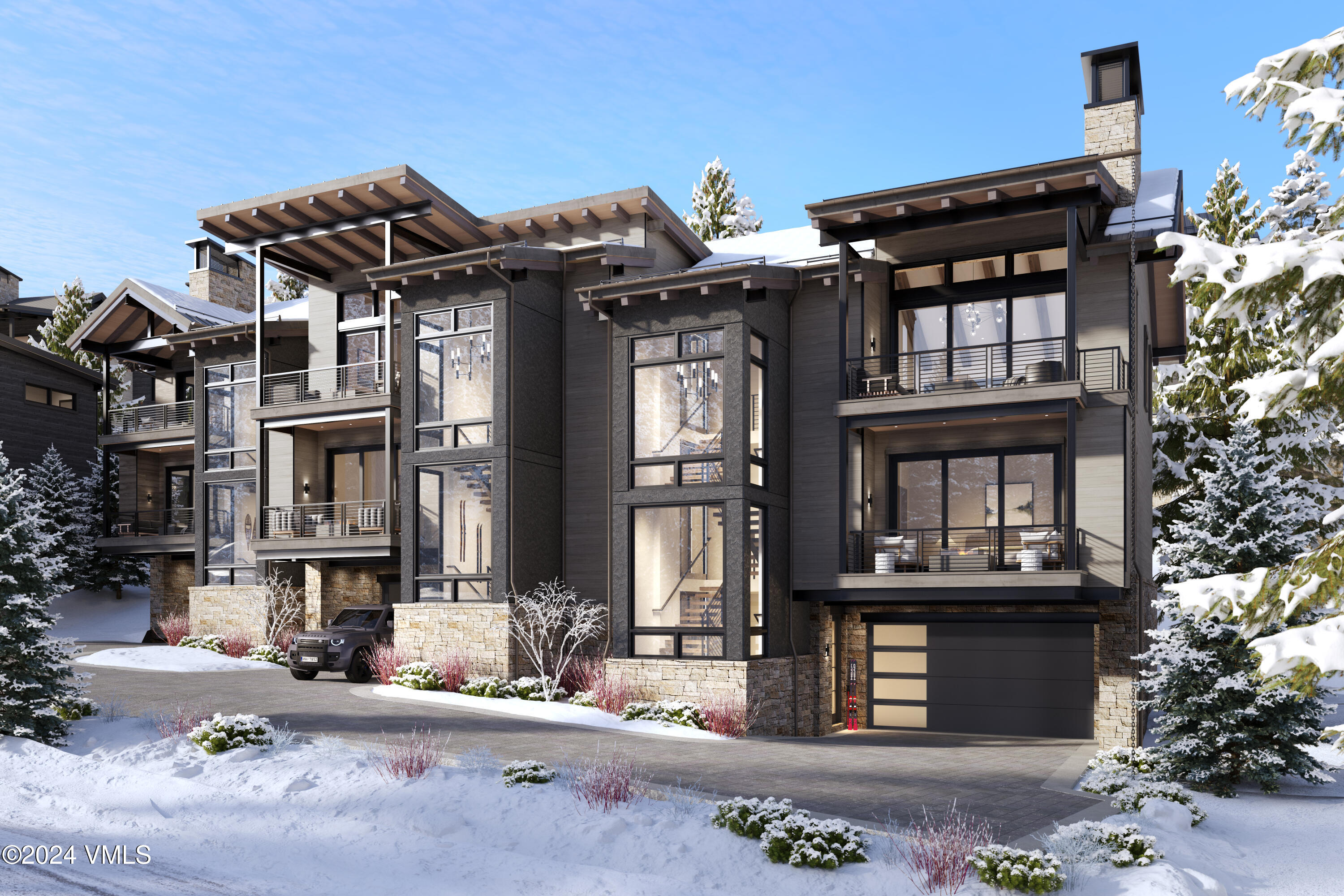 Residences 1-3 (artist rendering)