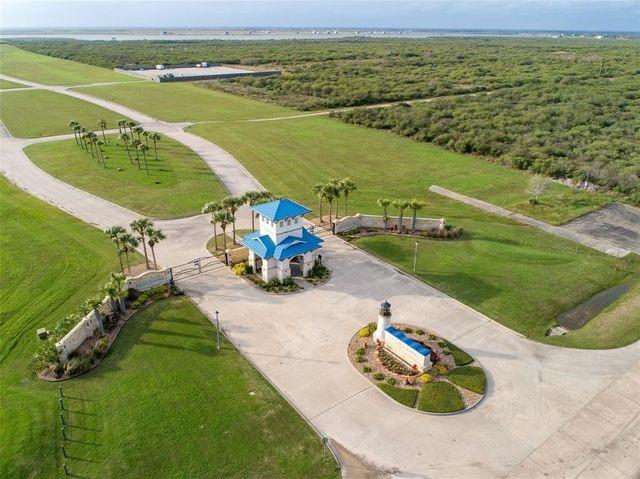 Aerial view of the Community Entrance.