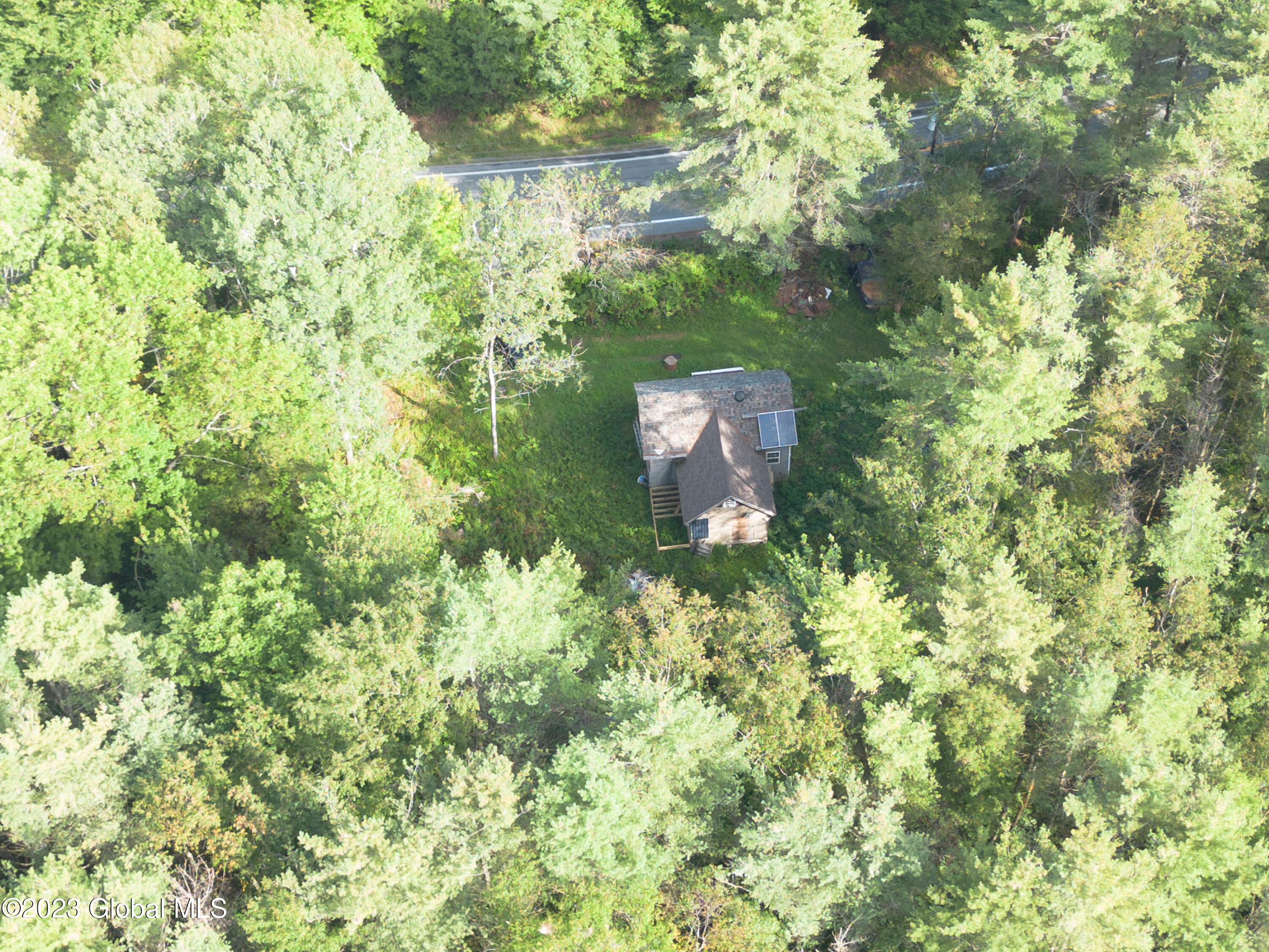 12 - Arial Forest View of Lodge