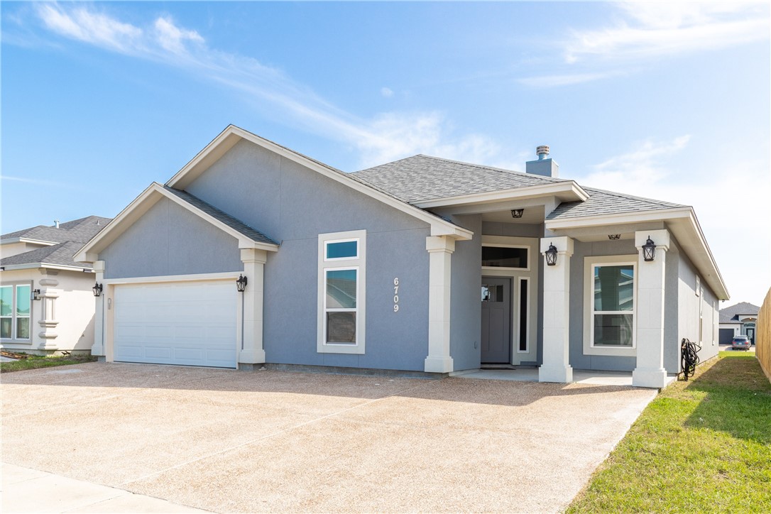 a view of a house with a patio