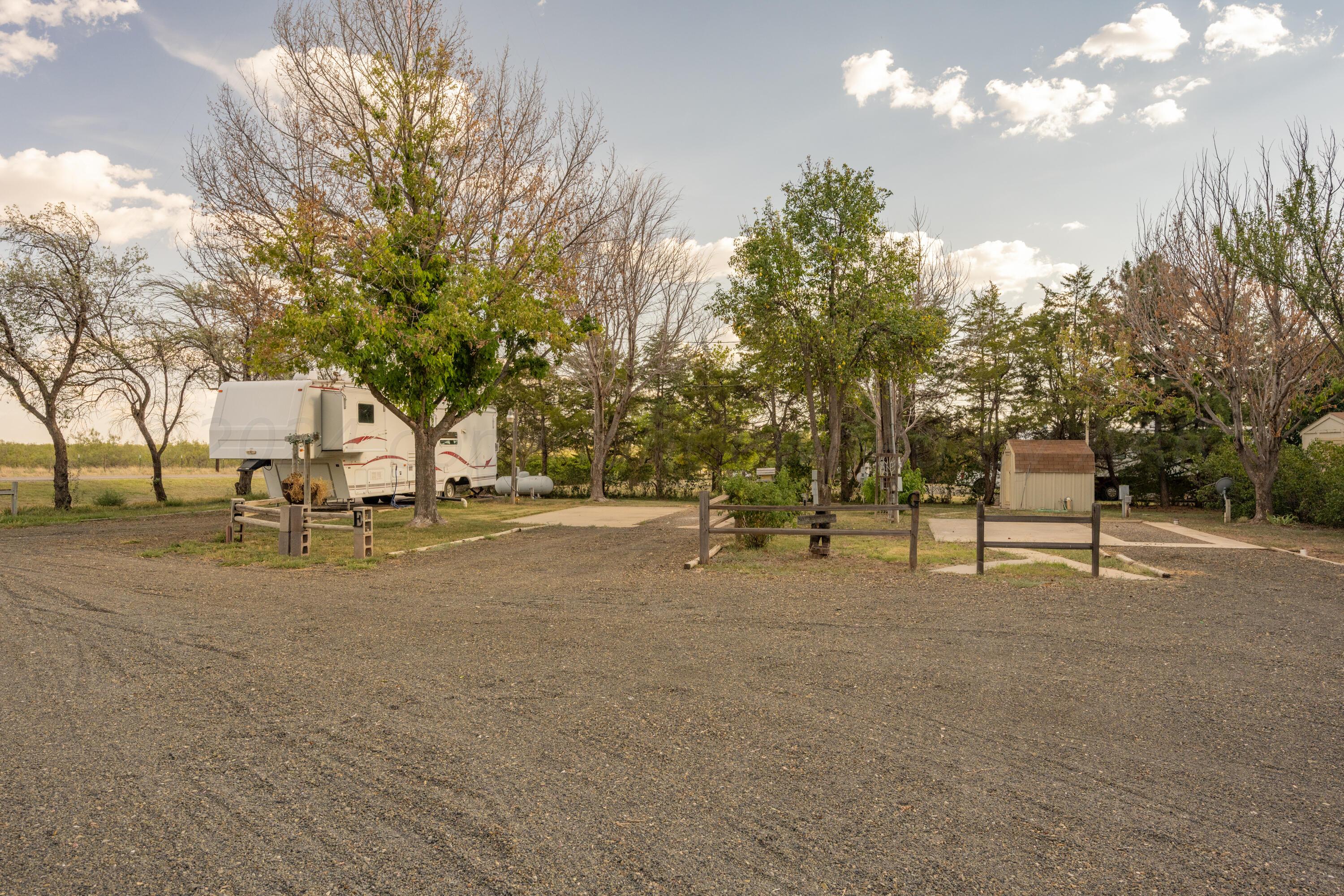 a view of road with trees