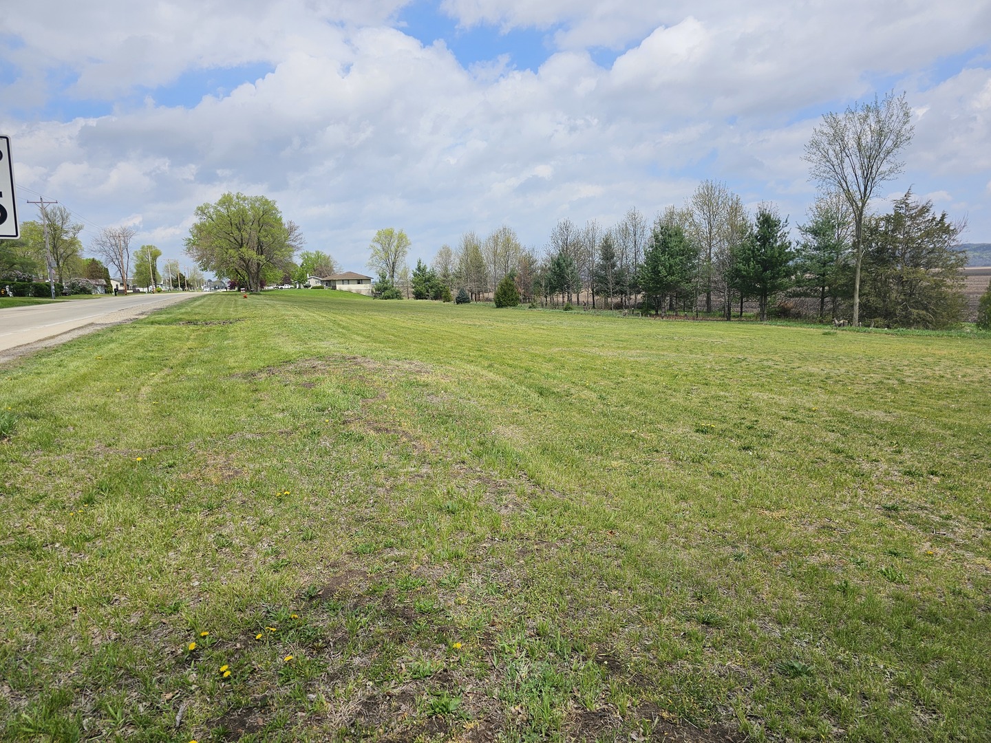 a view of a green field