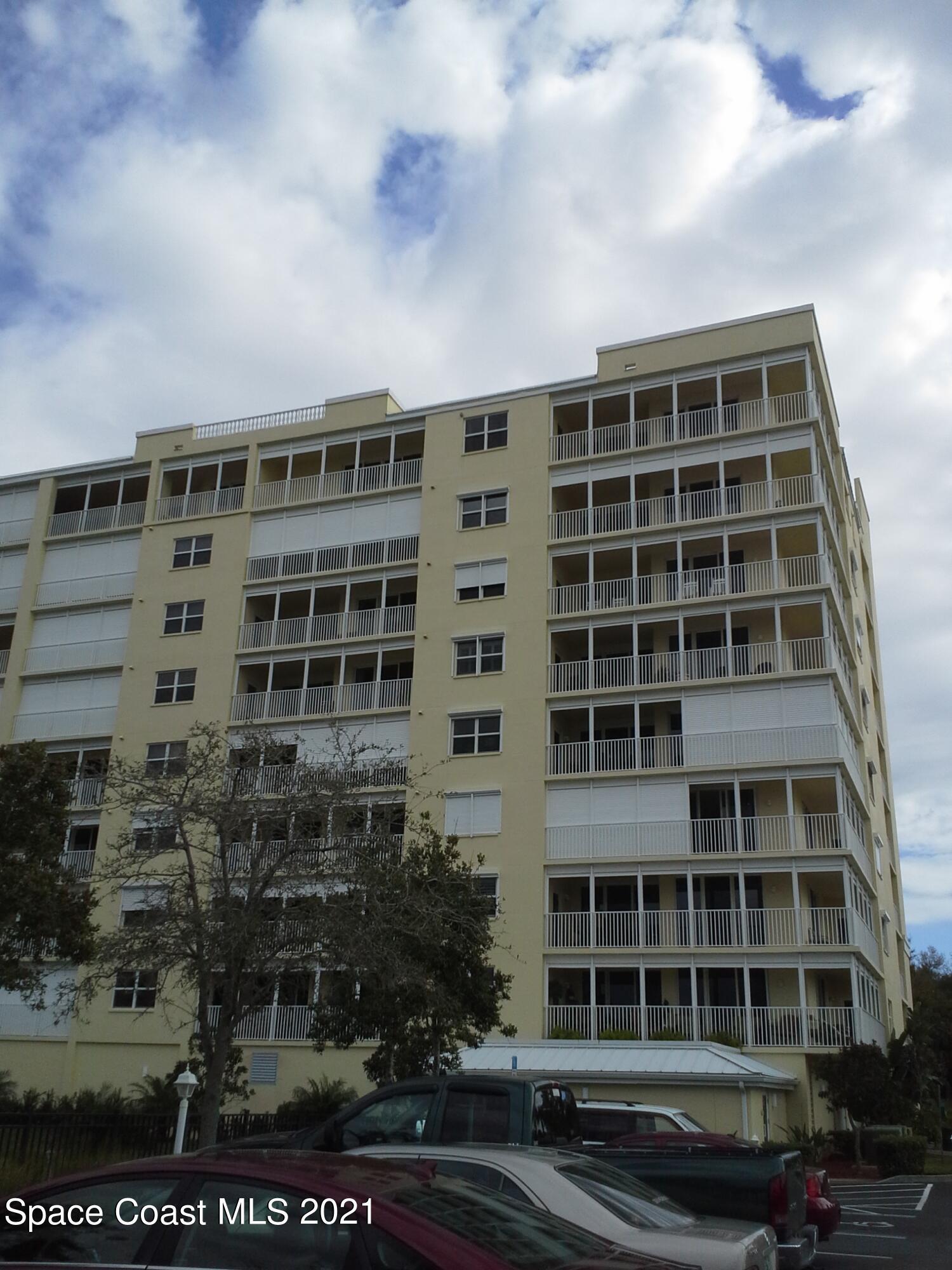 a front view of a building