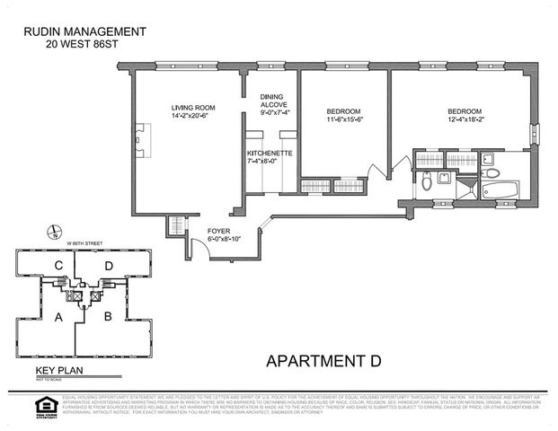 $9,950 | 20 West 86th Street, Unit 11D | Upper West Side