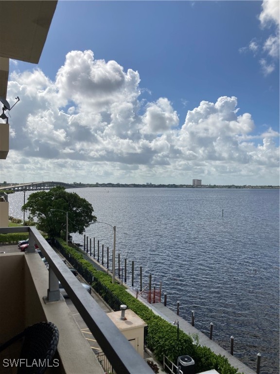 a view of a city and an ocean