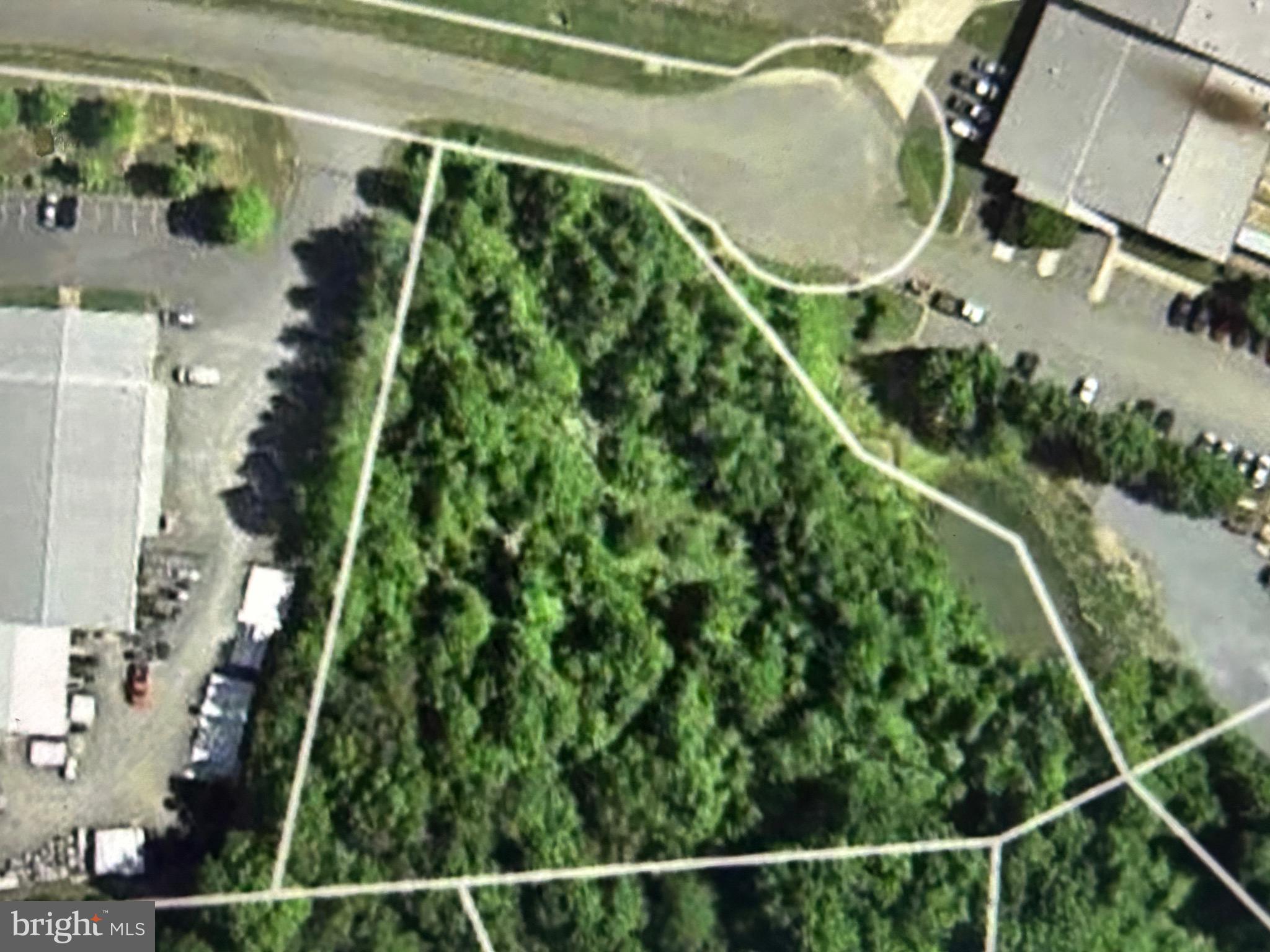 an aerial view of a residential houses