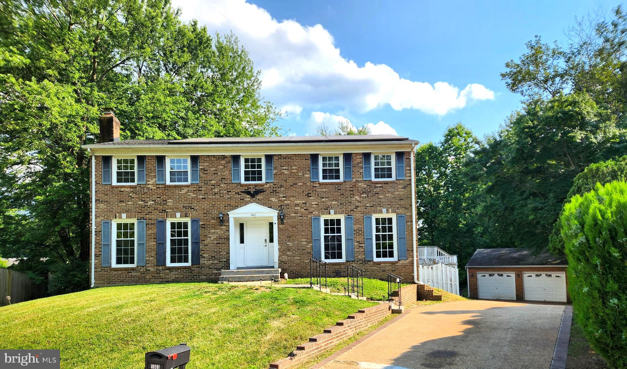 Beautiful Brick Front Colonial