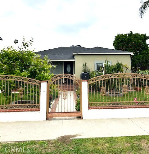 front view of a house with a porch