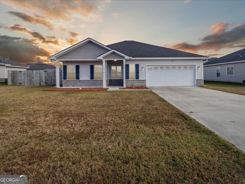 a view of house with outdoor space