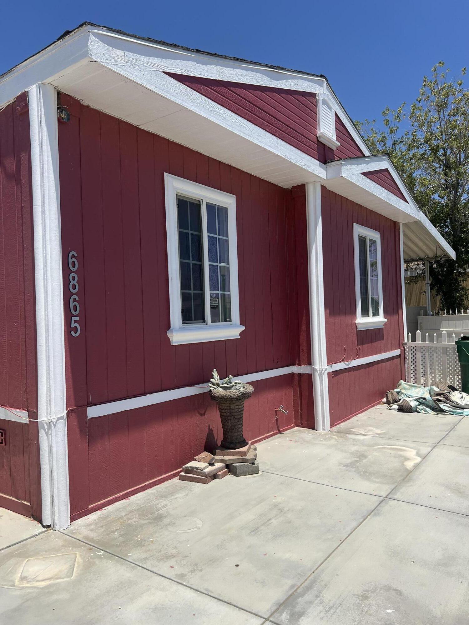 a front view of a house with entryway