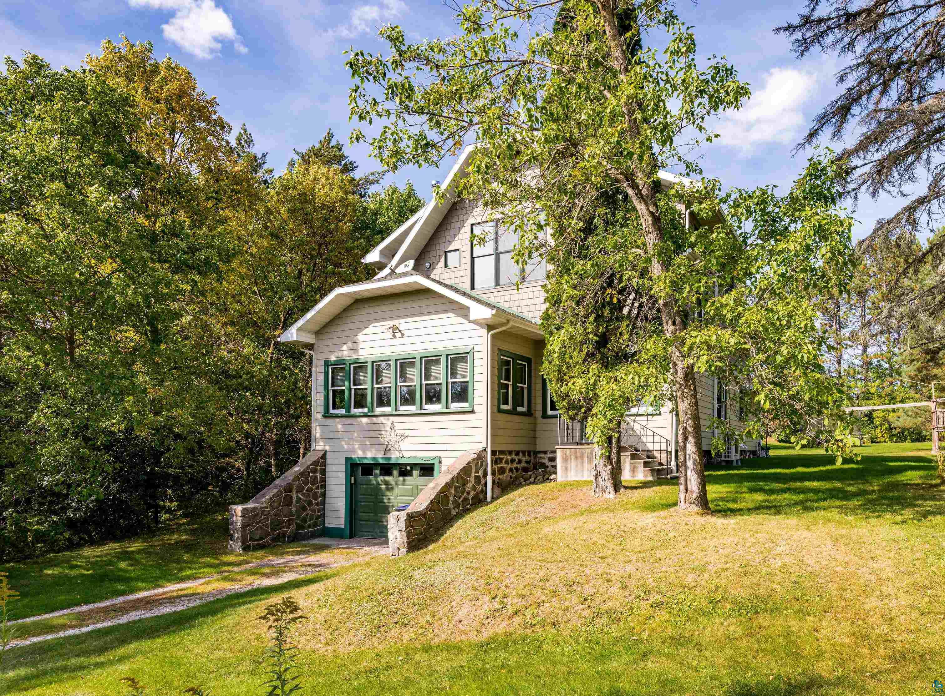 View of home's exterior featuring a yard