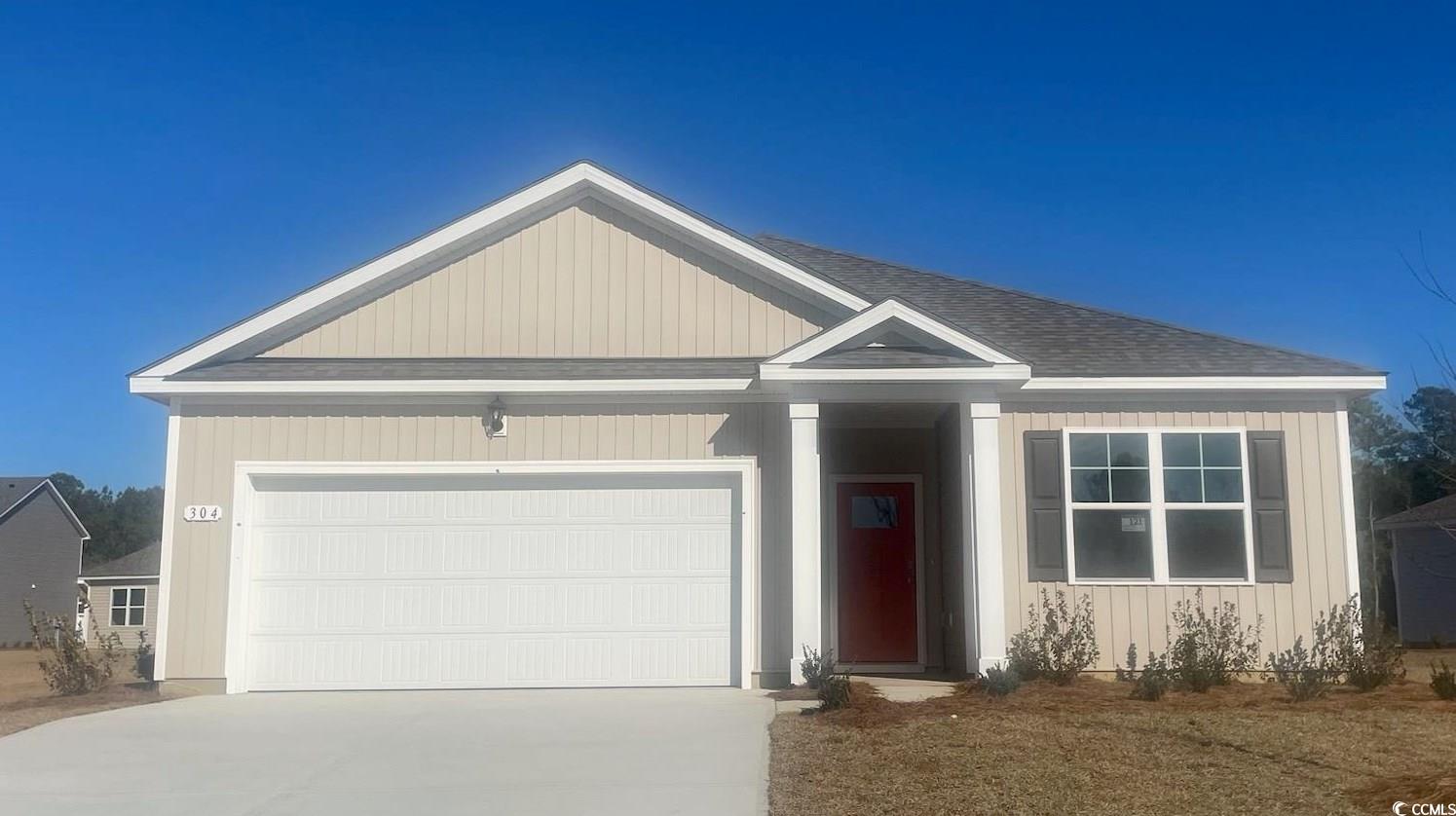 Lot 121 - View of front of property featuring a ga