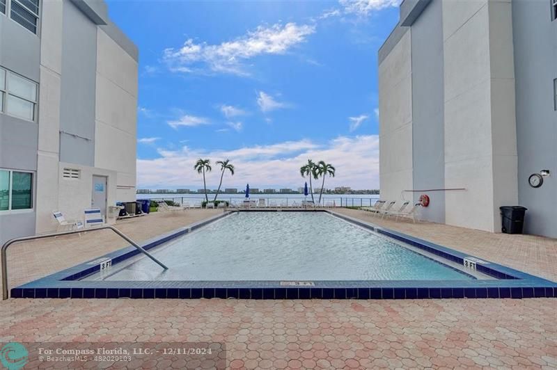 a picture of a swimming pool and outdoor space