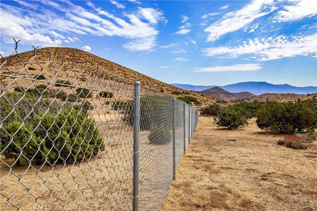 a view of a backyard of a house