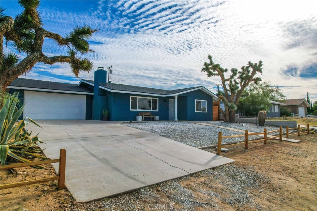 a view of a house with a patio