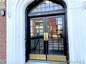 Doorway to property with french doors