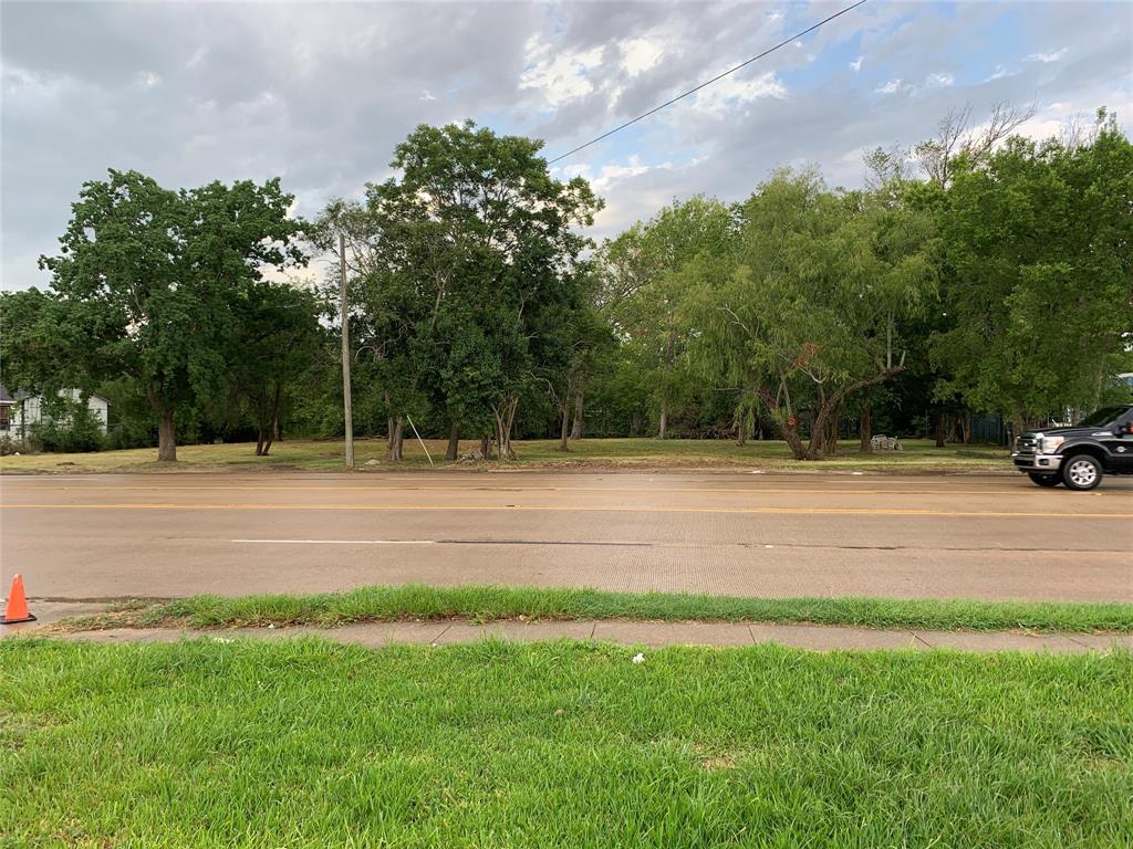 a view of yard with green space