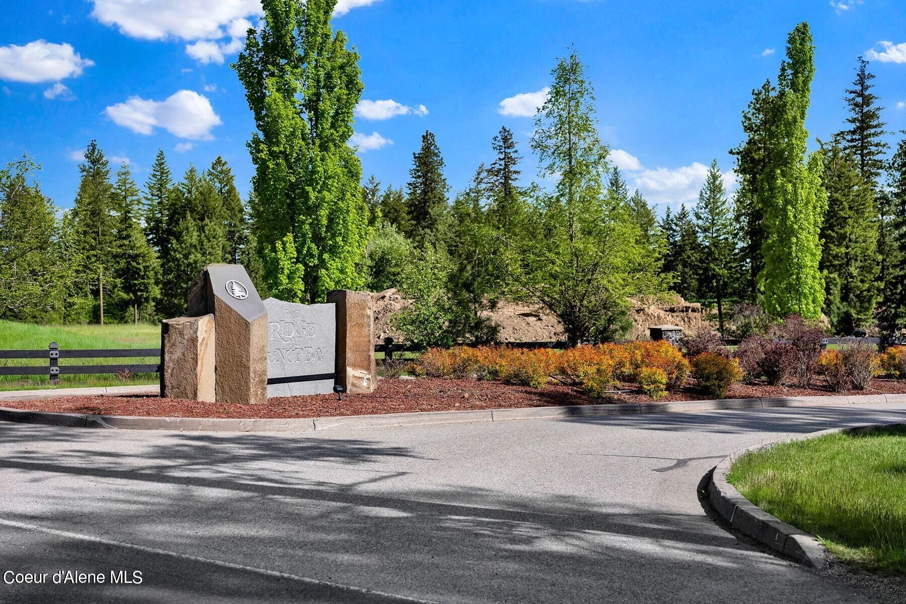 Beautifully Landscaped Entrance