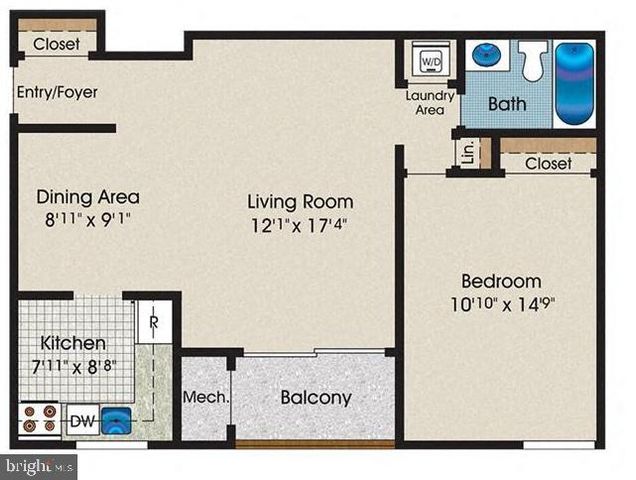 $1,450 | 801 Almond Court, Unit H | Bel Air