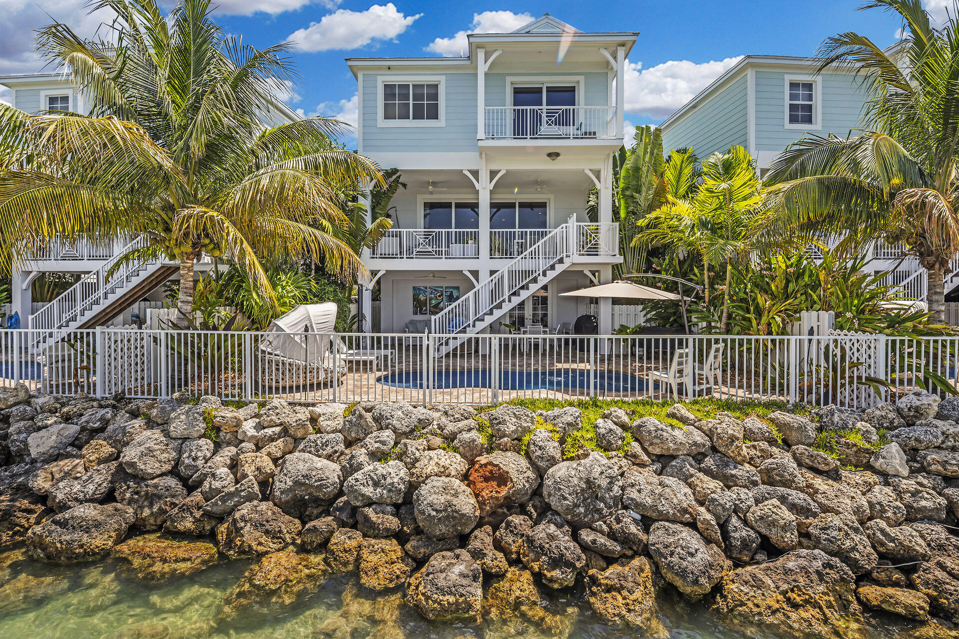 Exterior view of Backyard