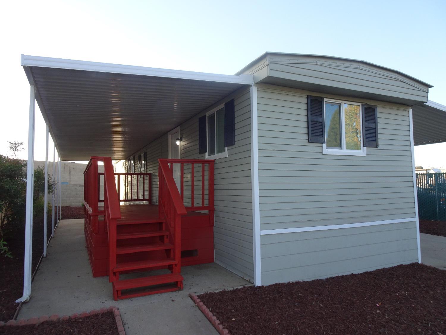 a view of outdoor space and deck area