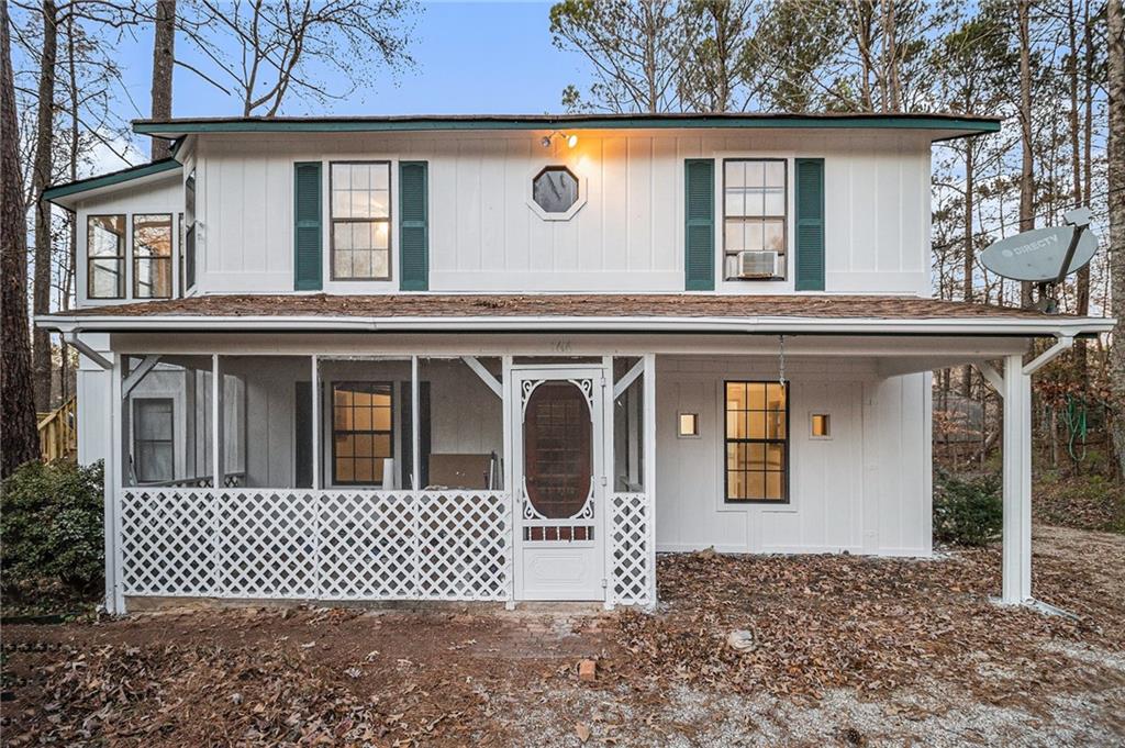 front view of a house