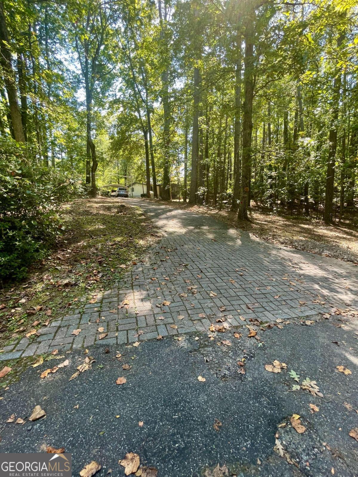 a view of outdoor space with trees